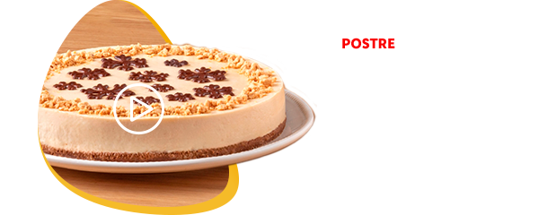 Postre: Tarta de turrón, 8 raciones, Dificultad: Fácil, Preparación: 30 min, Cocción: 4 h