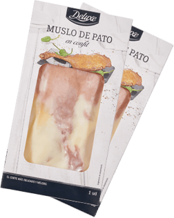 Muslo de pato en confit