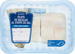 Bacalao fresco al punto de sal