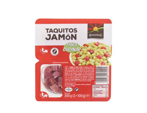 Taquitos de jamón curado