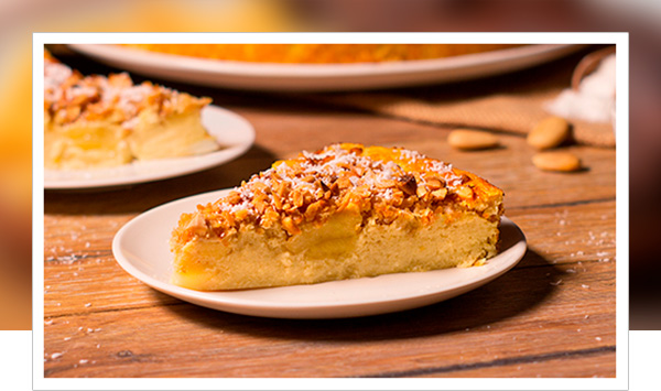 Tarta de manzana sin gluten