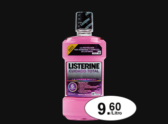 Enjuague bucal Listerine